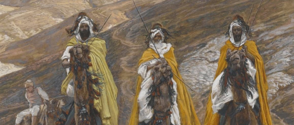 “A jornada dos Magos”, por James Tissot.