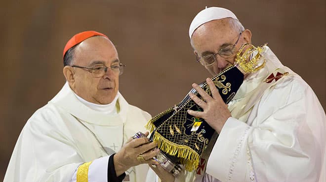 A devoção de Francisco, peregrino em Aparecida