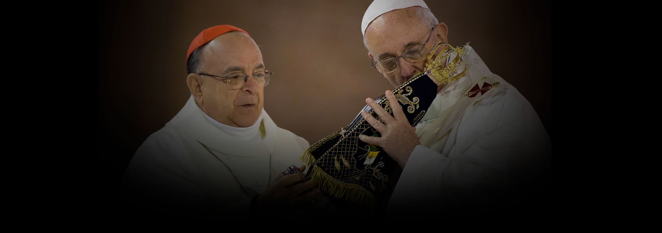 A devoção de Francisco, peregrino em Aparecida