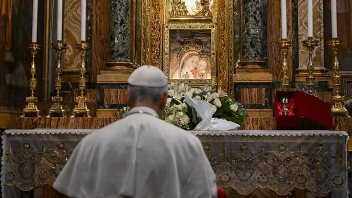O Papa Leão XIV e Nossa Senhora