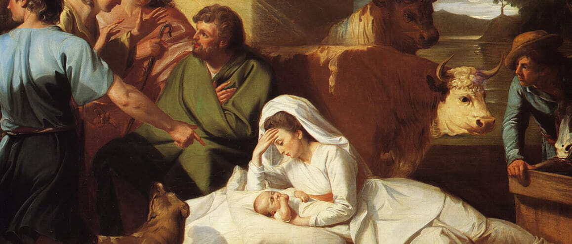 “A Natividade”, por John Singleton Copley.