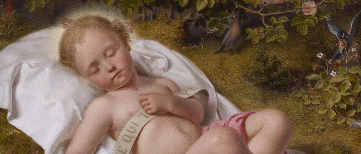 “O Menino Jesus”, por Andreas Johann Jacob Müller.
