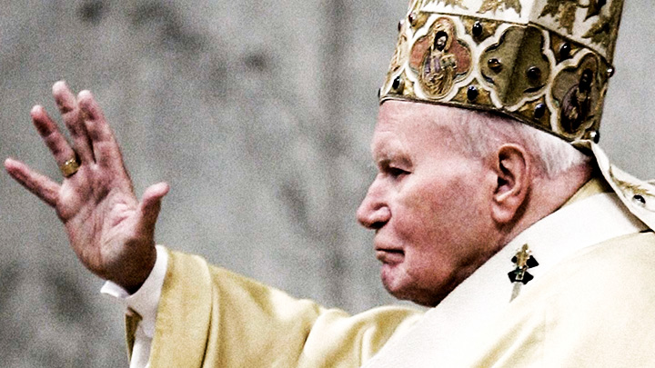 O afresco de São João Paulo II