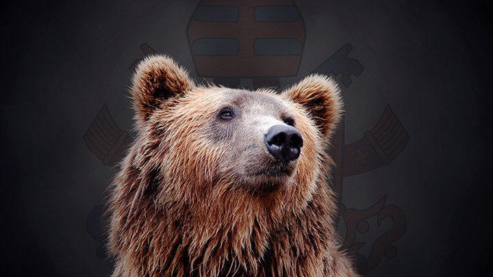 O santo que censurou um rei e domou um urso