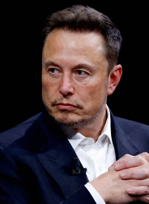 O empresário Elon Musk.
