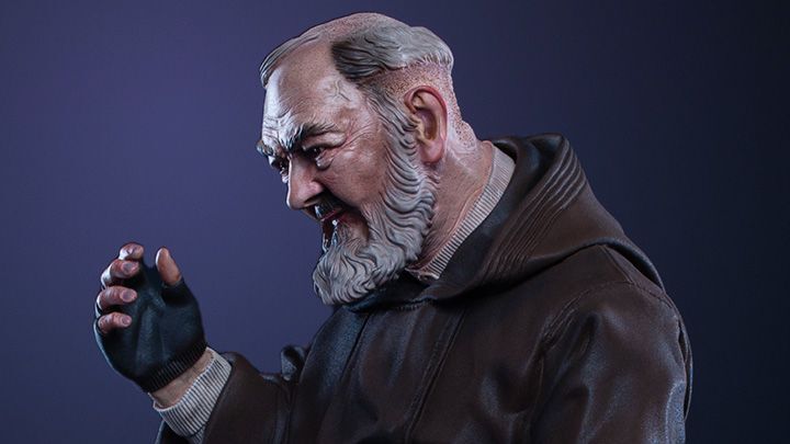 Conheça esta escultura do Padre Pio!