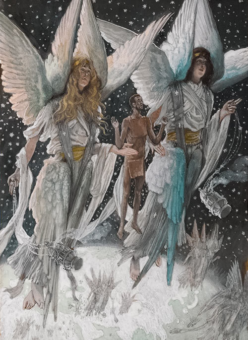 “A alma do bom ladrão”, por James Tissot.