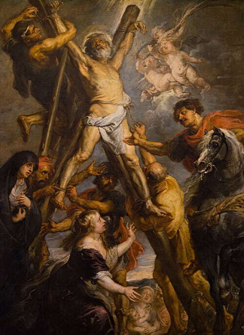 “O martírio de Santo André”, por Peter Paul Rubens.