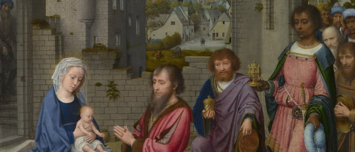 “Adoração dos Magos”, por Gerard David.