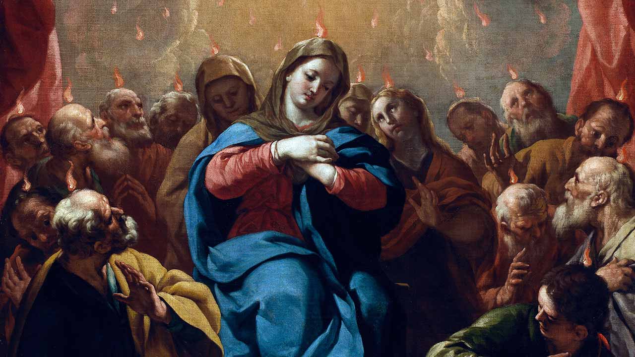 Os três Pentecostes de Maria