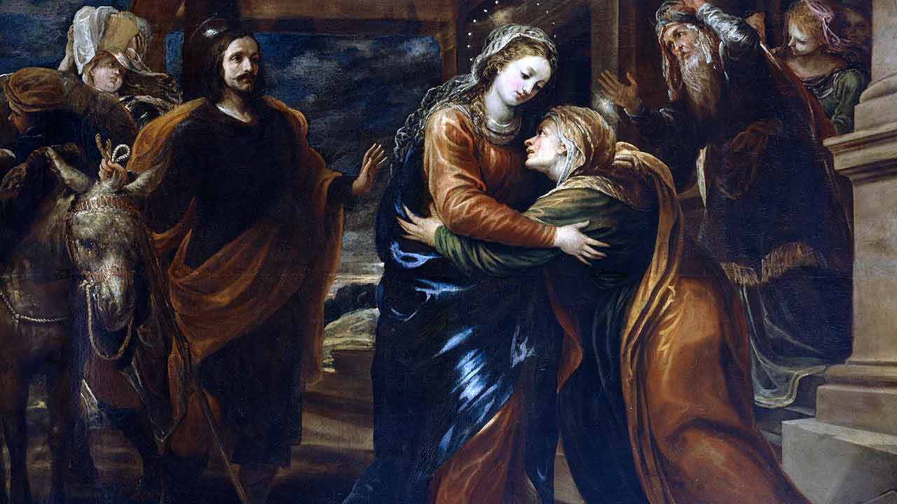 Maria nos visita trazendo Cristo