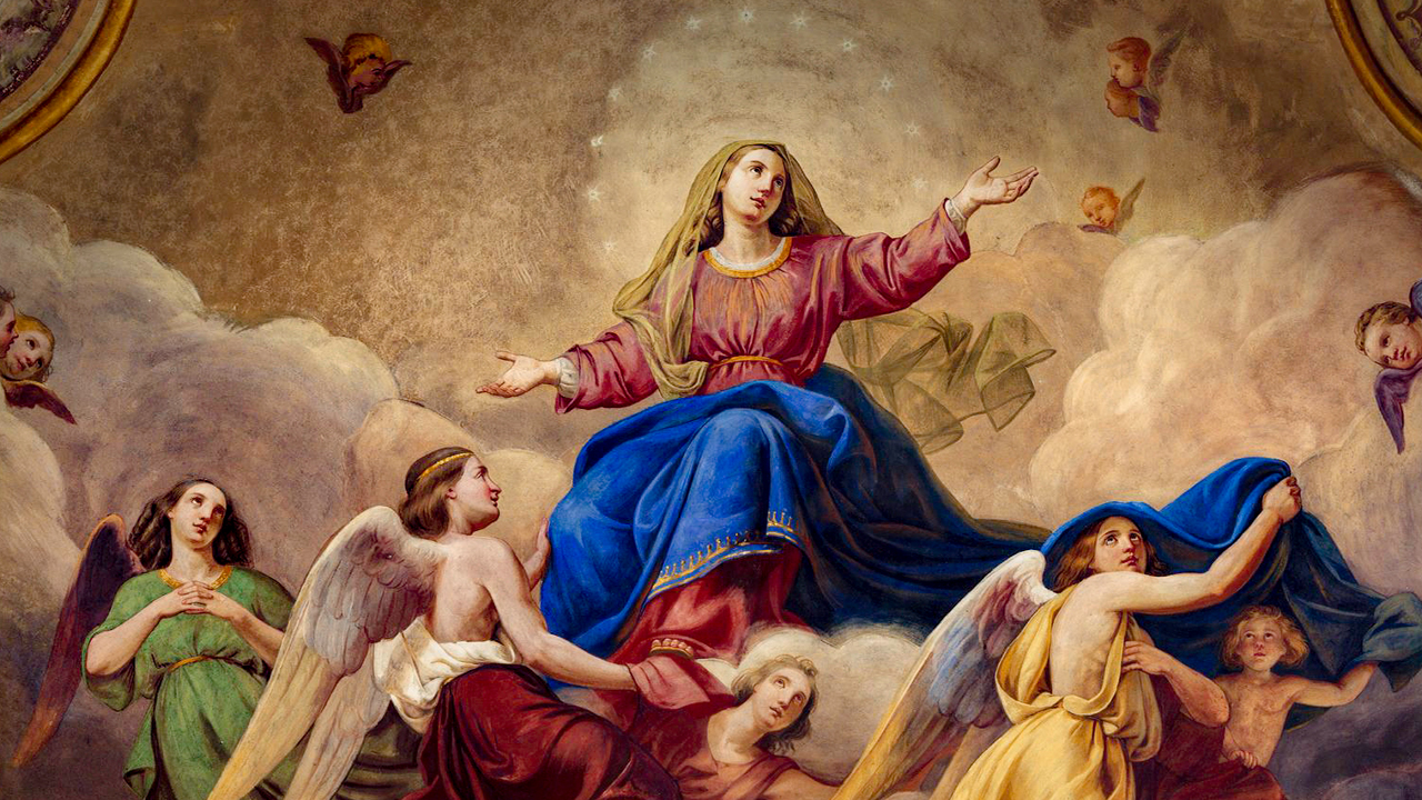 São Miguel e a Virgem do Apocalipse