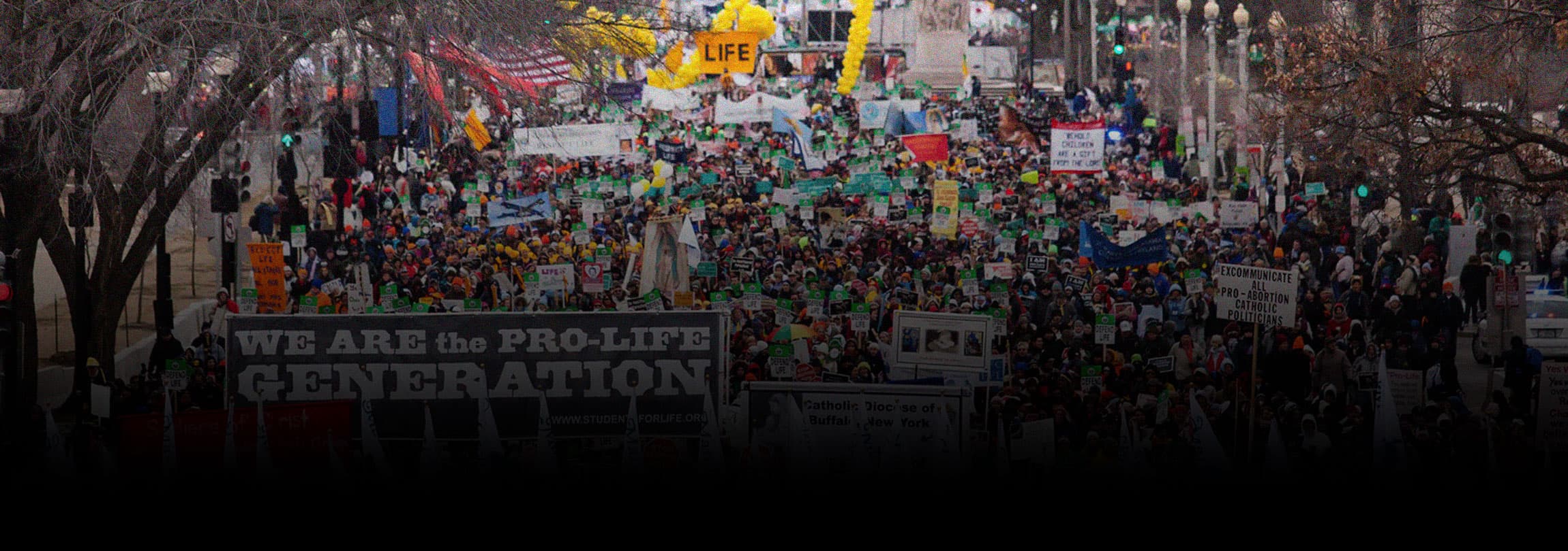 A maior "Marcha pela Vida" da história dos EUA
