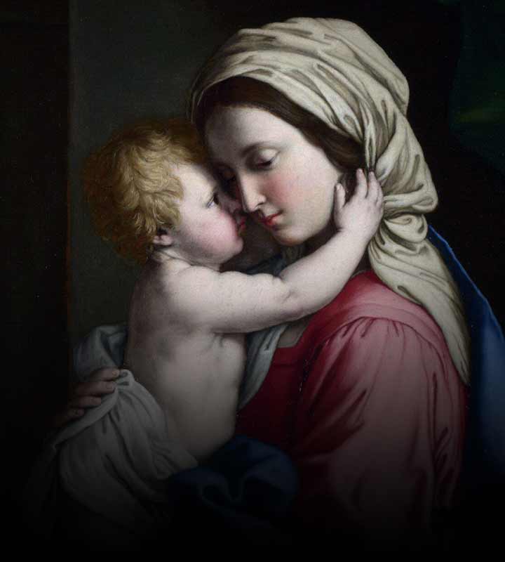 O Filho de Deus encarnado é inseparável de sua Mãe