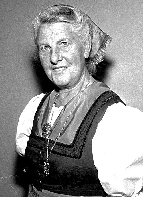 Maria Augusta von Trapp, autora destas linhas. Foi ela que Julie Andrews interpretou no célebre filme The Sound of Music — “A noviça rebelde”, no Brasil.
