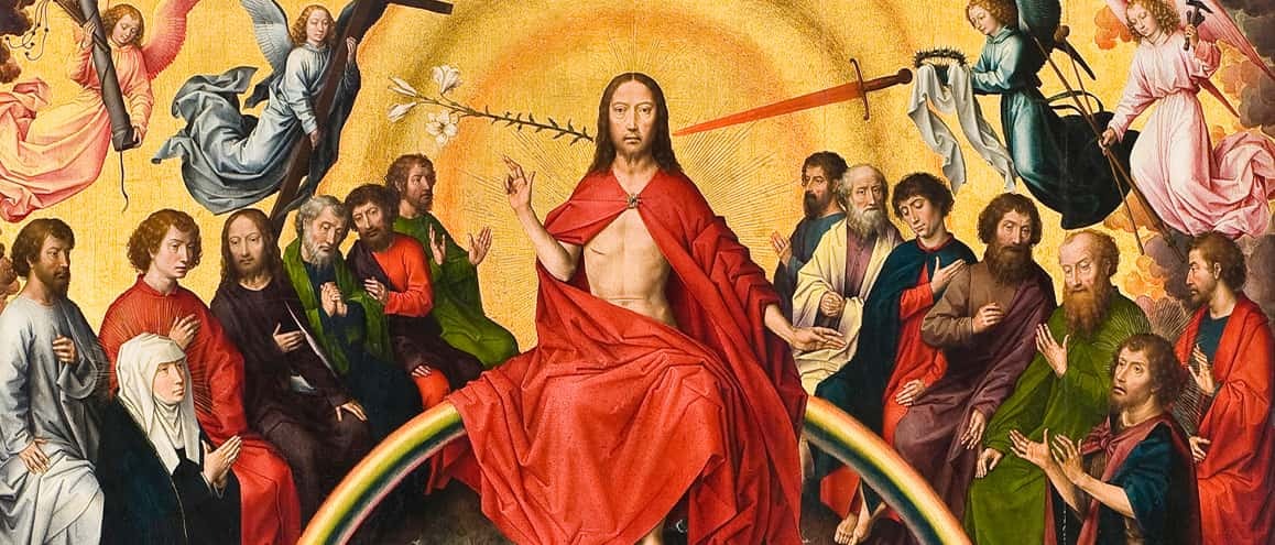 Detalhe do tríptico “O Juízo Final”, de Hans Memling.